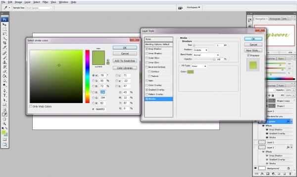 Creation of going green.. : Step 8